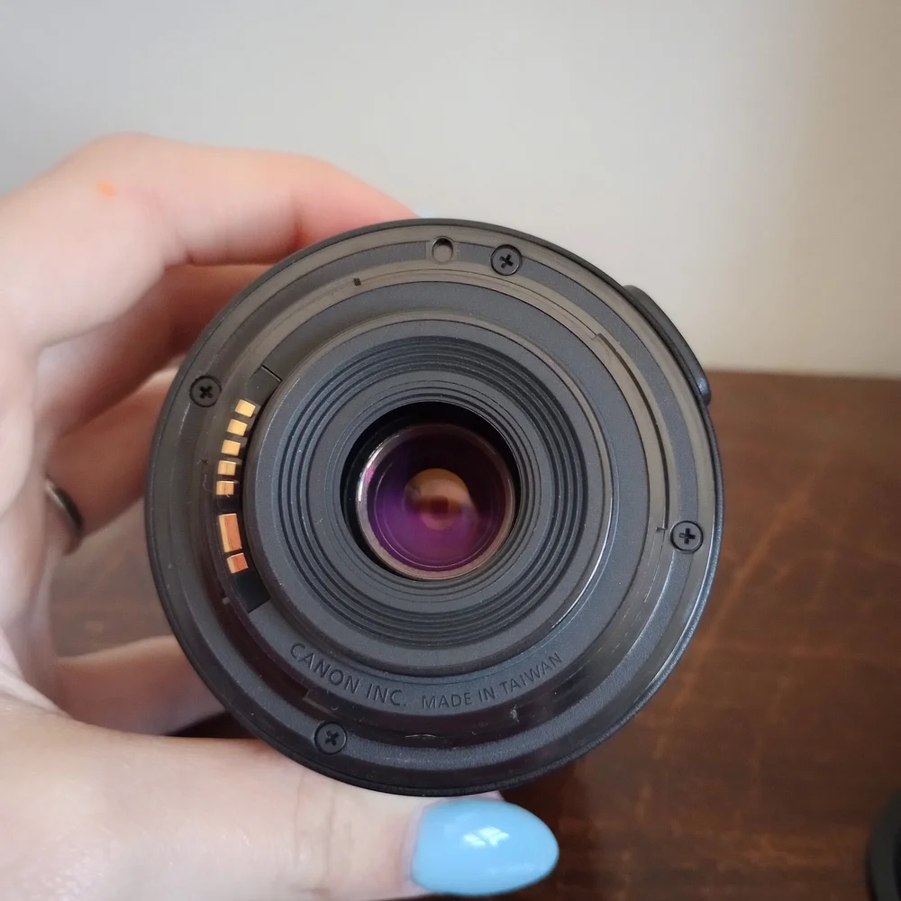 Canon Black Camera Lens